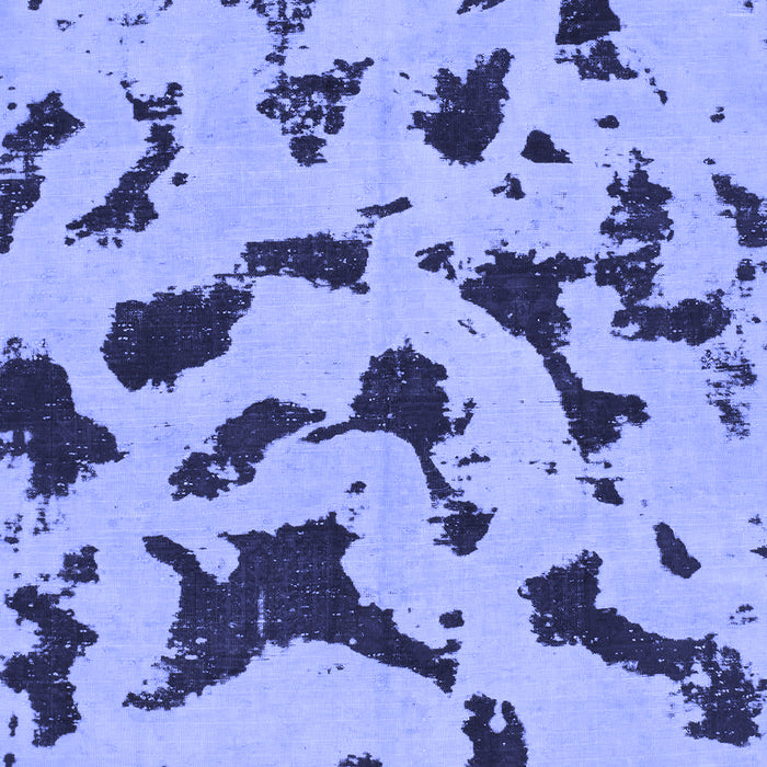 Abstract Blue Modern Rug, abs906blu