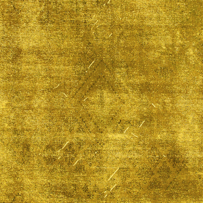 Machine Washable Abstract Yellow Modern Rug, wshabs907yw