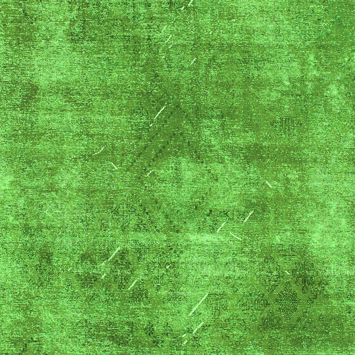 Abstract Green Modern Rug, abs907grn