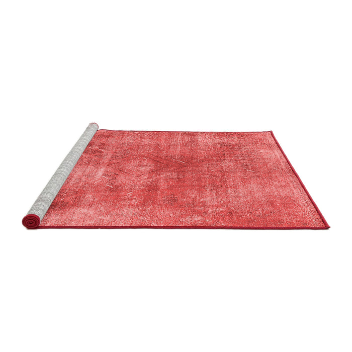 Modern Red Washable Rugs