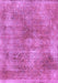 Abstract Purple Modern Rug, abs907pur