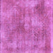 Square Abstract Purple Modern Rug, abs907pur