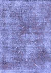 Abstract Blue Modern Rug, abs907blu