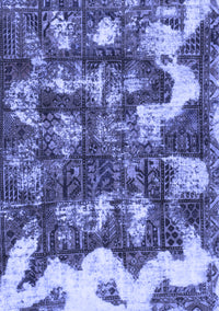 Abstract Blue Modern Rug, abs908blu