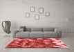 Modern Red Washable Rugs