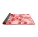 Abstract Red Modern Area Rugs