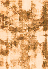 Abstract Orange Modern Rug, abs909org