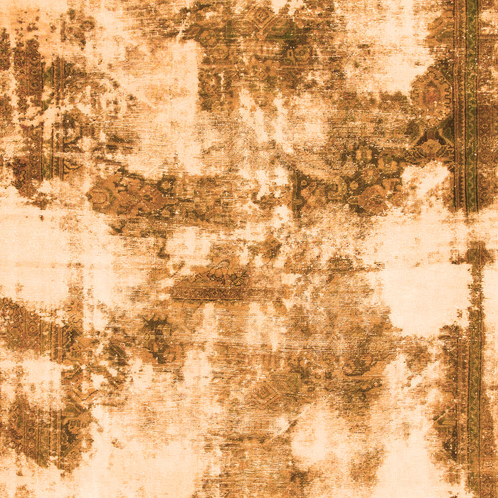 Abstract Orange Modern Rug, abs909org