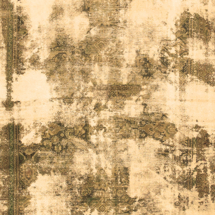 Abstract Brown Modern Rug, abs909brn