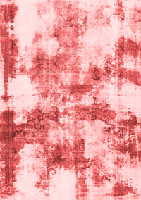 Abstract Red Modern Rug, abs909red