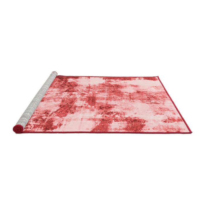 Modern Red Washable Rugs