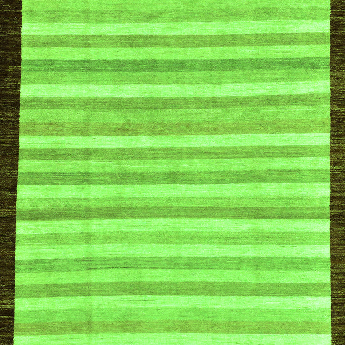Abstract Green Modern Rug, abs90grn