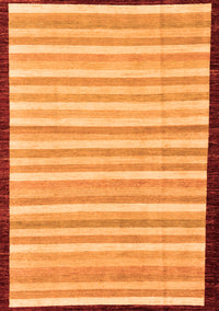 Abstract Orange Modern Rug, abs90org