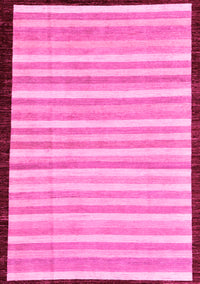 Abstract Pink Modern Rug, abs90pnk