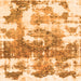 Square Abstract Orange Modern Rug, abs910org