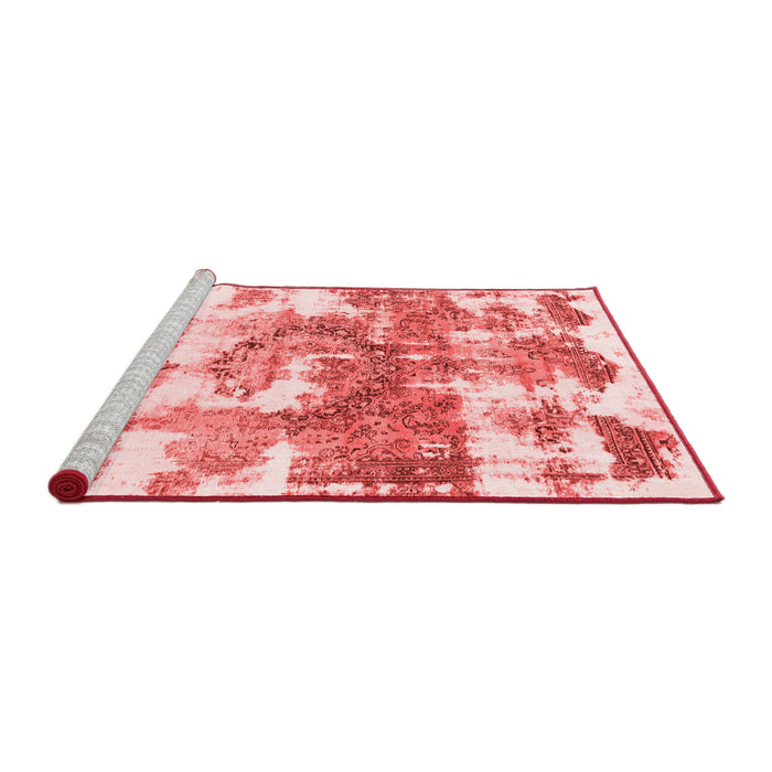 Modern Red Washable Rugs
