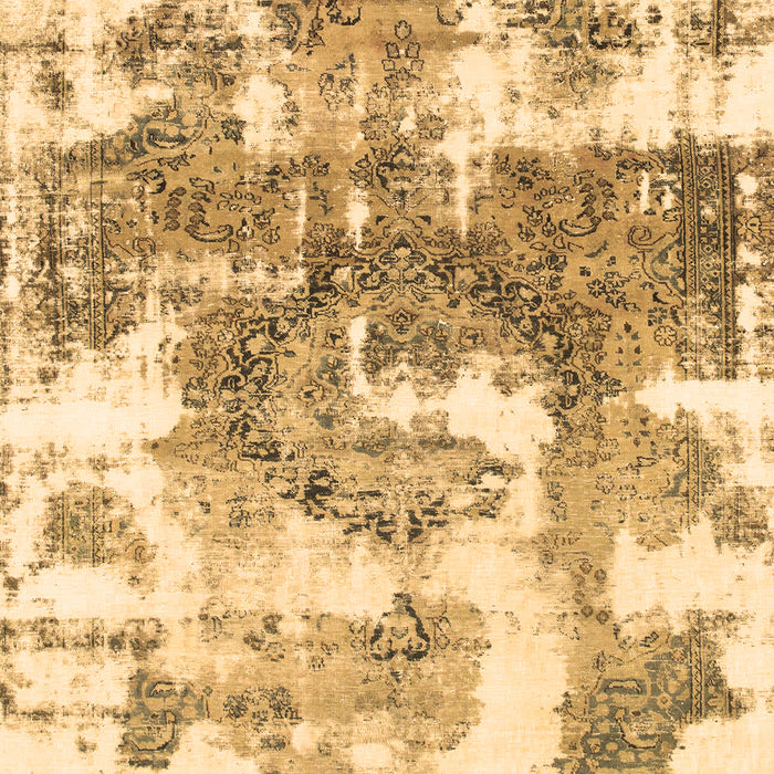 Abstract Brown Modern Rug, abs910brn