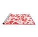 Modern Red Washable Rugs