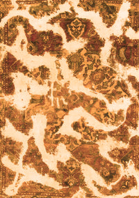 Abstract Orange Modern Rug, abs912org