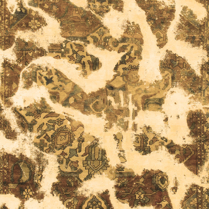Abstract Brown Modern Rug, abs912brn