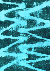 Abstract Light Blue Modern Rug, abs913lblu