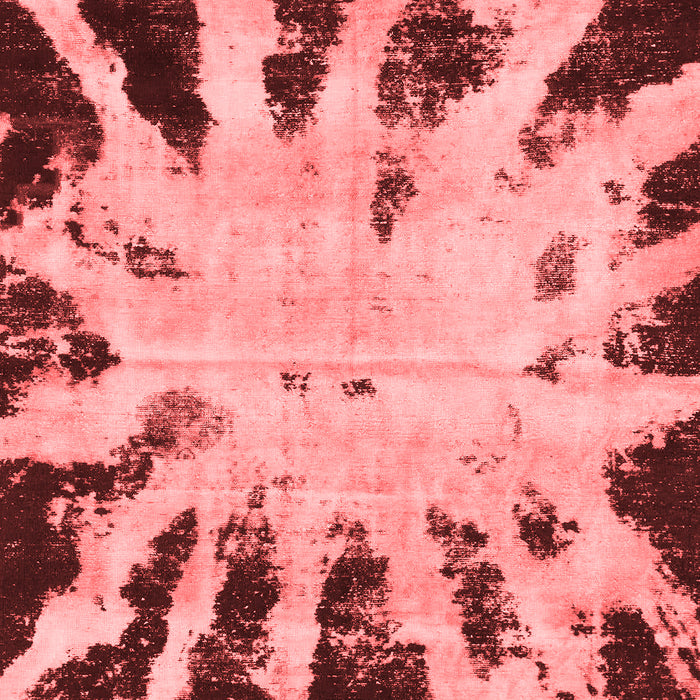 Machine Washable Abstract Red Modern Rug, wshabs914red