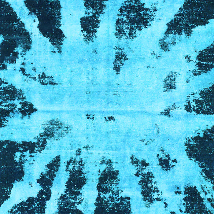 Machine Washable Abstract Light Blue Modern Rug, wshabs914lblu