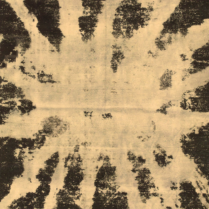 Machine Washable Abstract Brown Modern Rug, wshabs914brn