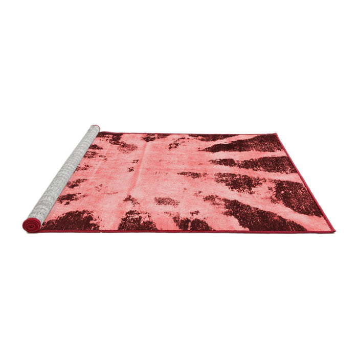 Modern Red Washable Rugs