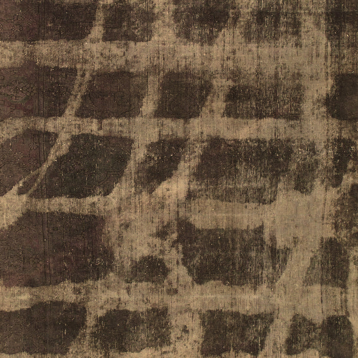 Abstract Brown Modern Rug, abs915brn