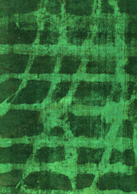 Abstract Green Modern Rug, abs915grn