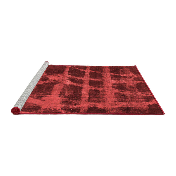 Modern Red Washable Rugs