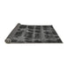 Sideview of Abstract Gray Modern Rug, abs915gry