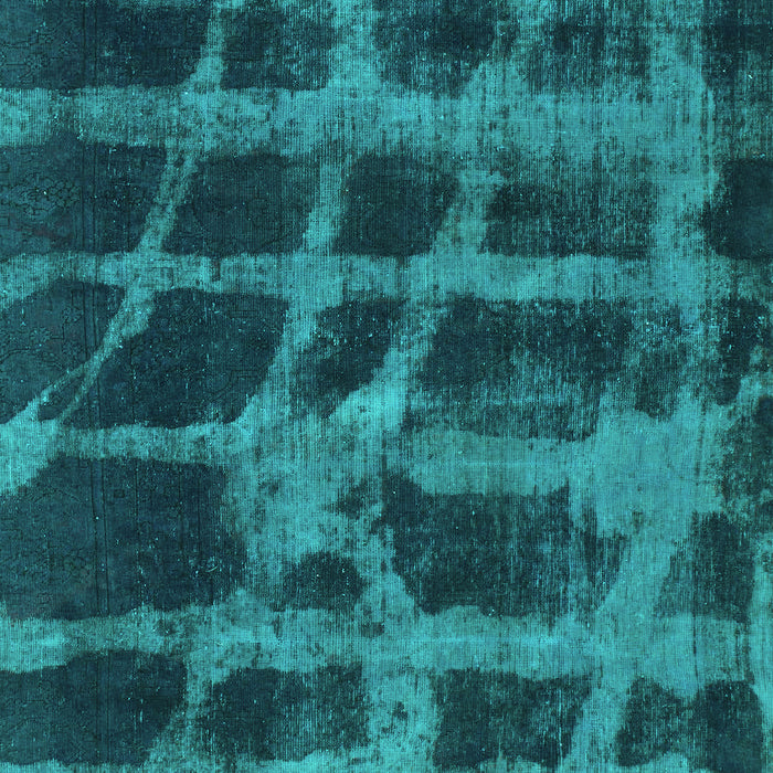 Abstract Turquoise Modern Rug, abs915turq