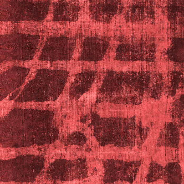 Machine Washable Abstract Red Modern Rug, wshabs915red