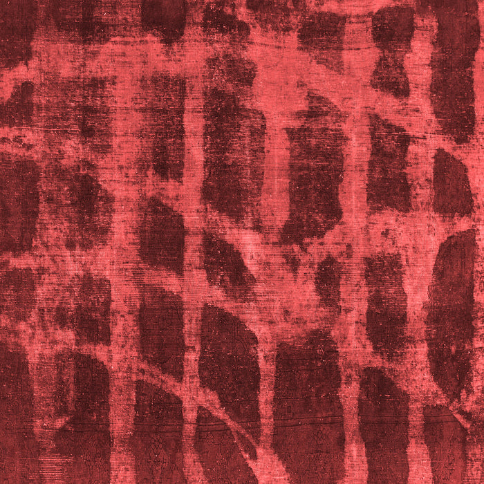 Abstract Red Modern Rug, abs915red