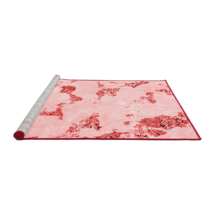 Modern Red Washable Rugs