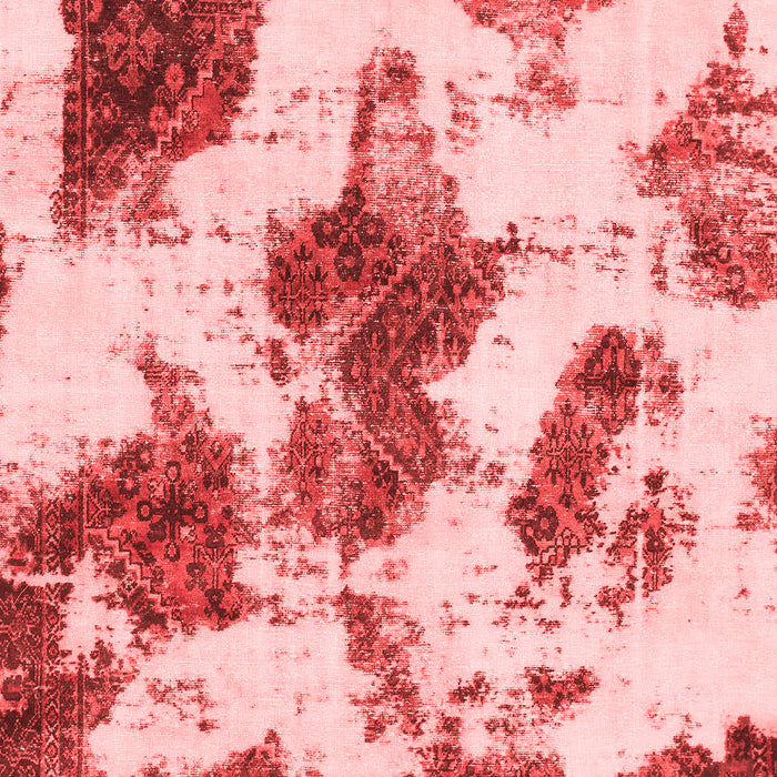 Abstract Red Modern Area Rugs