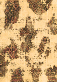 Abstract Brown Modern Rug, abs917brn