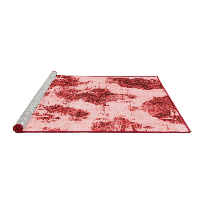 Modern Red Washable Rugs