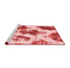 Modern Red Washable Rugs