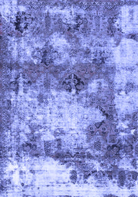 Abstract Blue Modern Rug, abs918blu