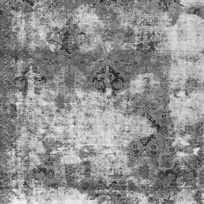 Abstract Gray Modern Rug, abs918gry