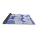 Sideview of Abstract Blue Modern Rug, abs919blu