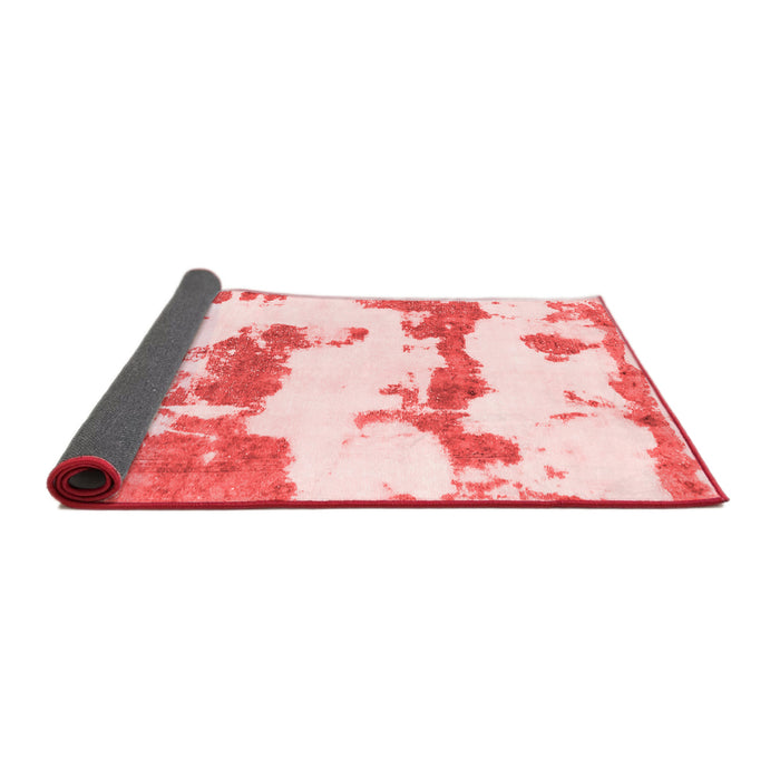 Abstract Red Modern Area Rugs