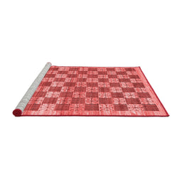 Modern Red Washable Rugs