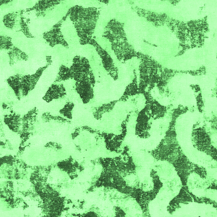 Machine Washable Abstract Emerald Green Modern Area Rugs, wshabs920emgrn