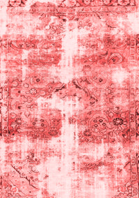 Abstract Red Modern Rug, abs921red