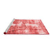 Modern Red Washable Rugs