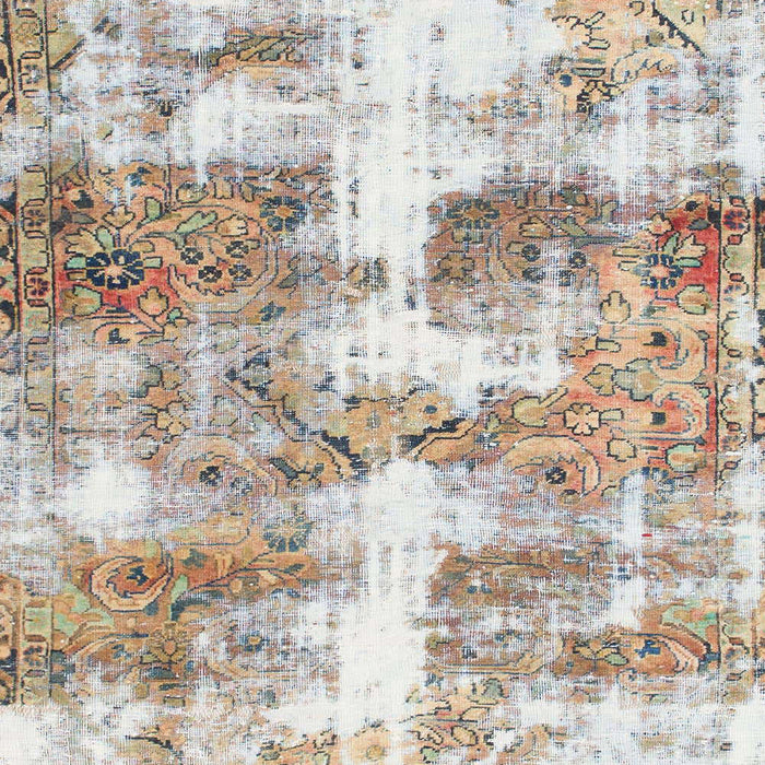 Abstract Dark Almond Brown Modern Rug, abs921